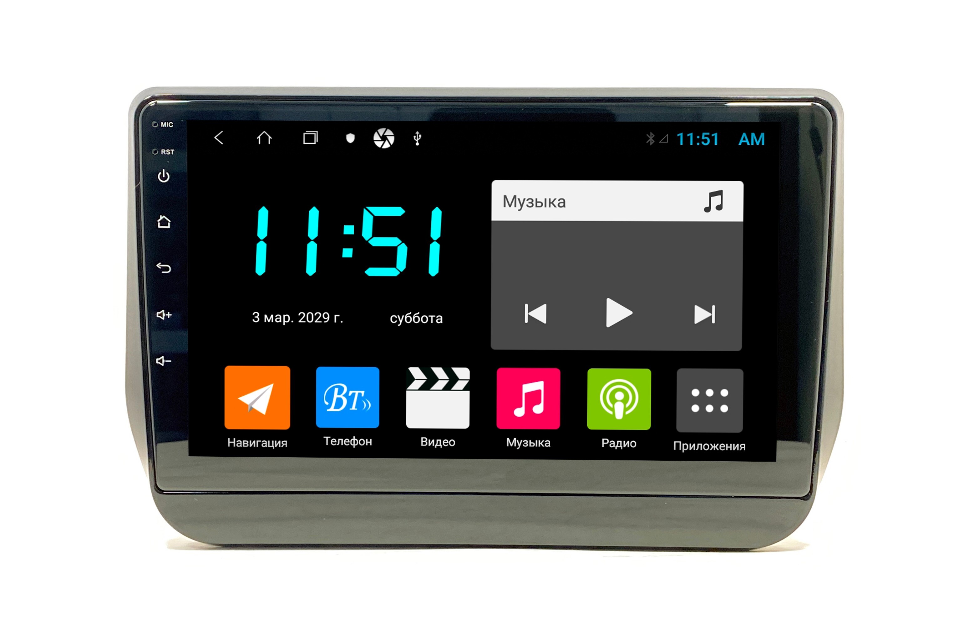 Штатная автомагнитола Zenith Hyundai Starex 2018 Android 12 464GB Мультируль ШГУ 3072400₽