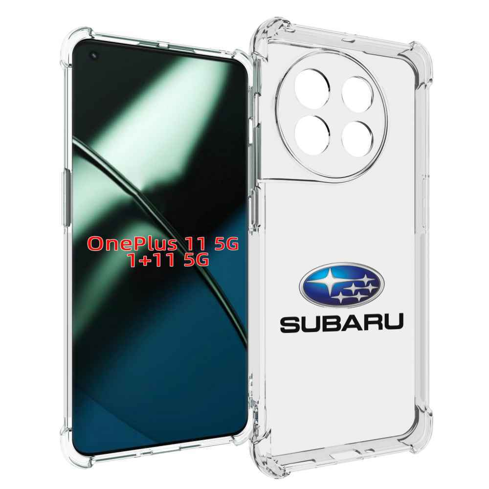 

Чехол MyPads subaru-4 мужской для OnePlus 11, Прозрачный, Tocco
