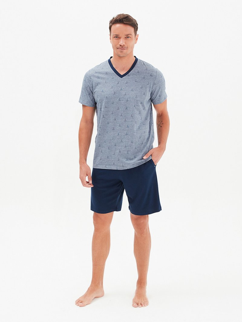 

Пижама мужская BlackSpade BS30463 синяя XXL, BS30463