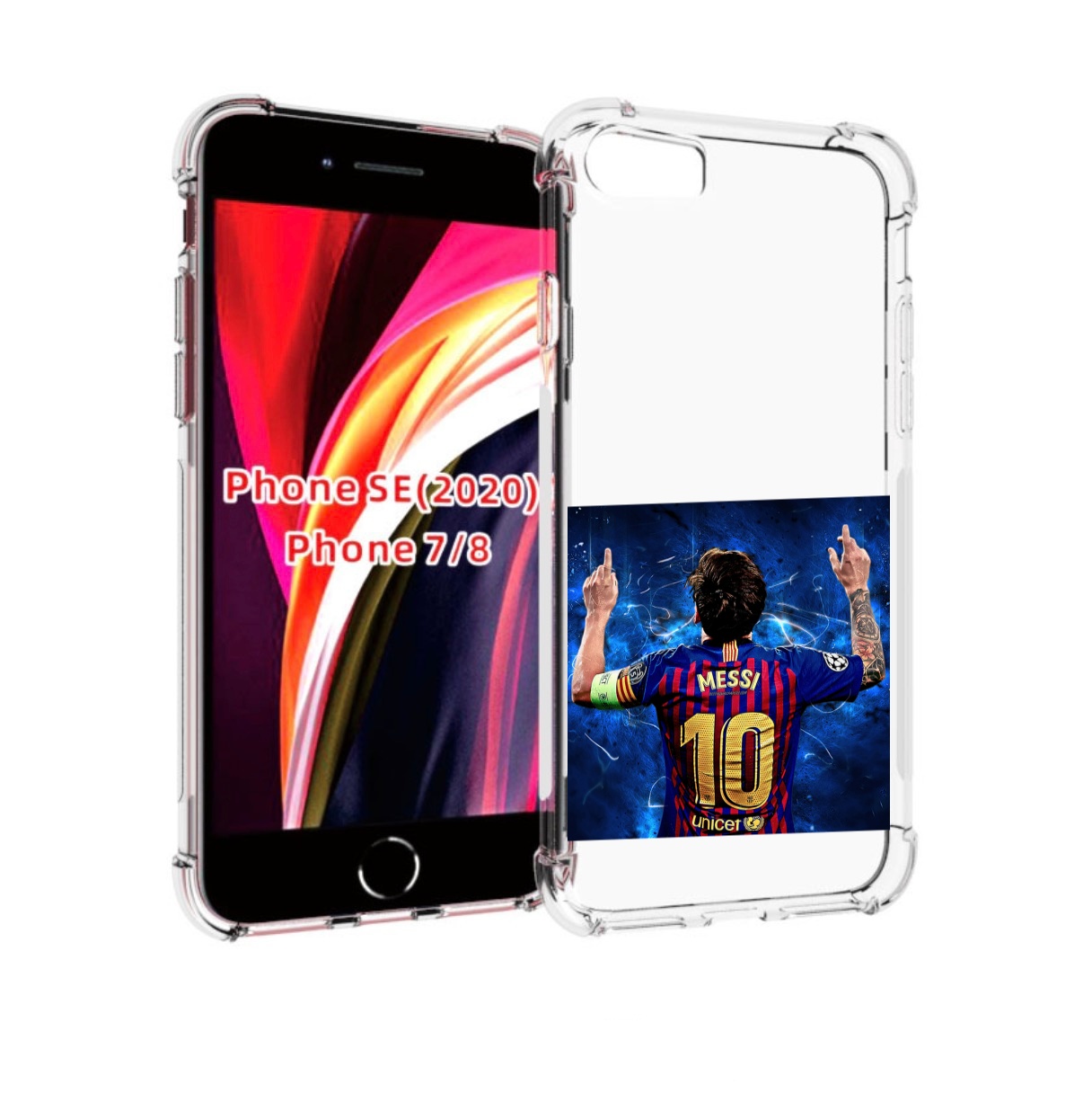 

Чехол MyPads Месси-10 мужской для iPhone 7 4.7 / iPhone 8 / iPhone SE 2 (2020), Прозрачный, Tocco