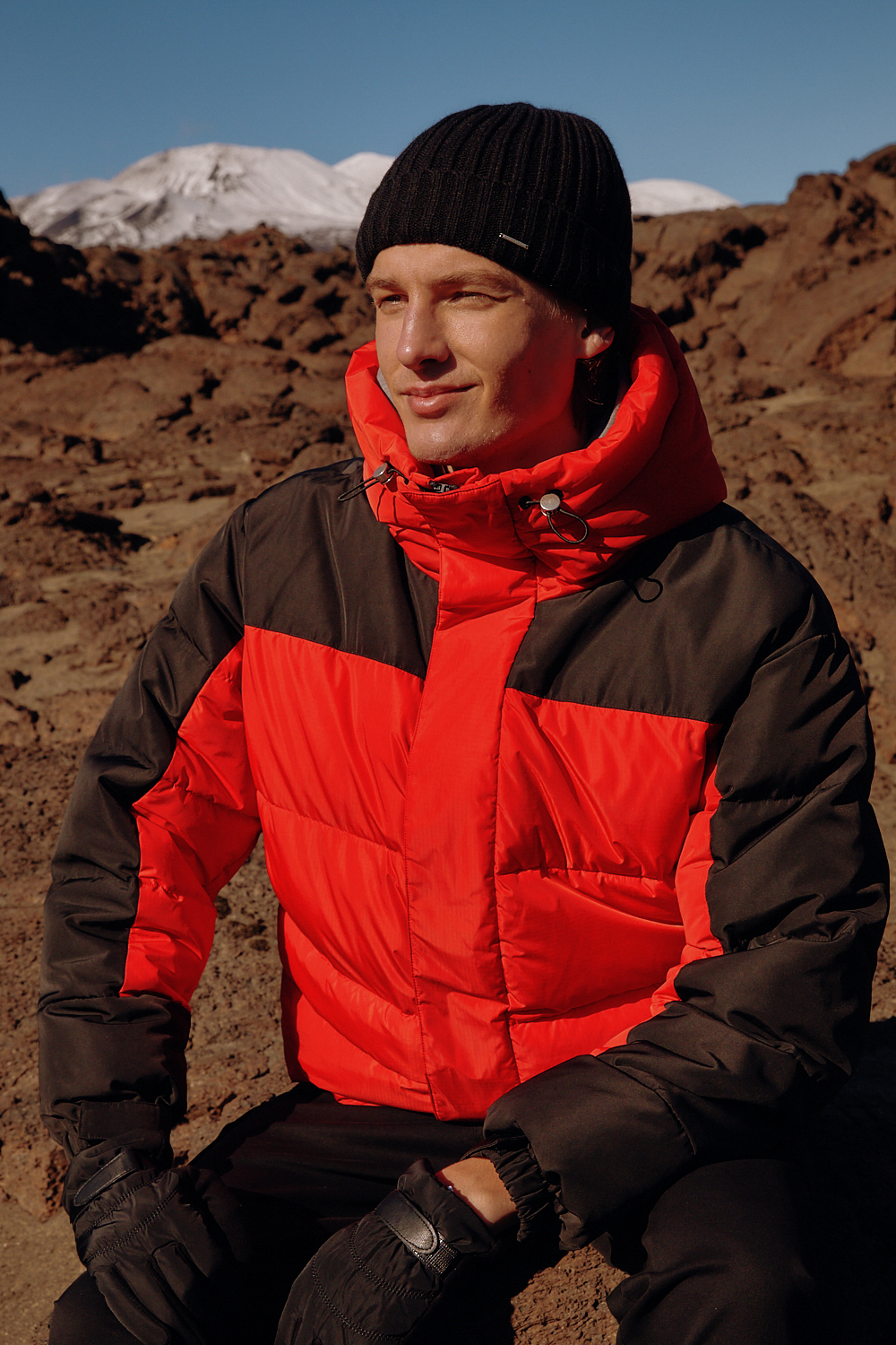 фото Куртка мужская finn flare fwb21079 красная 2xl