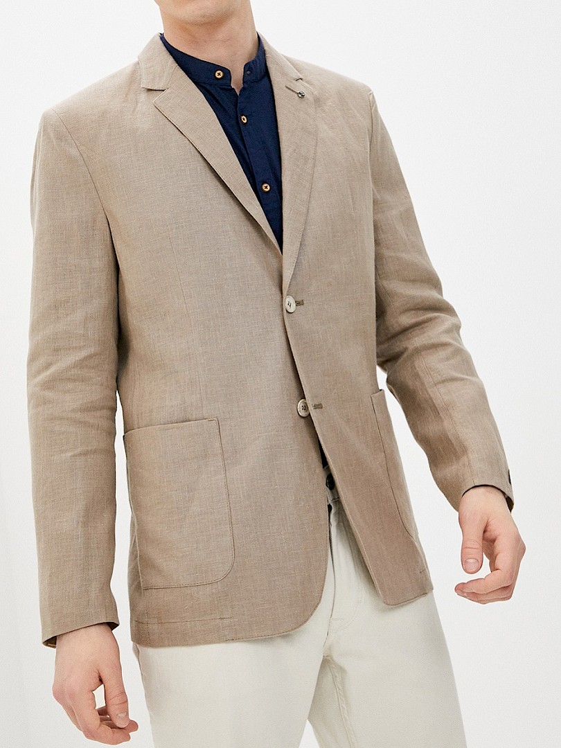 

Пиджак мужской Berkytt 910.3 бежевый 62/182 RU, 910.3