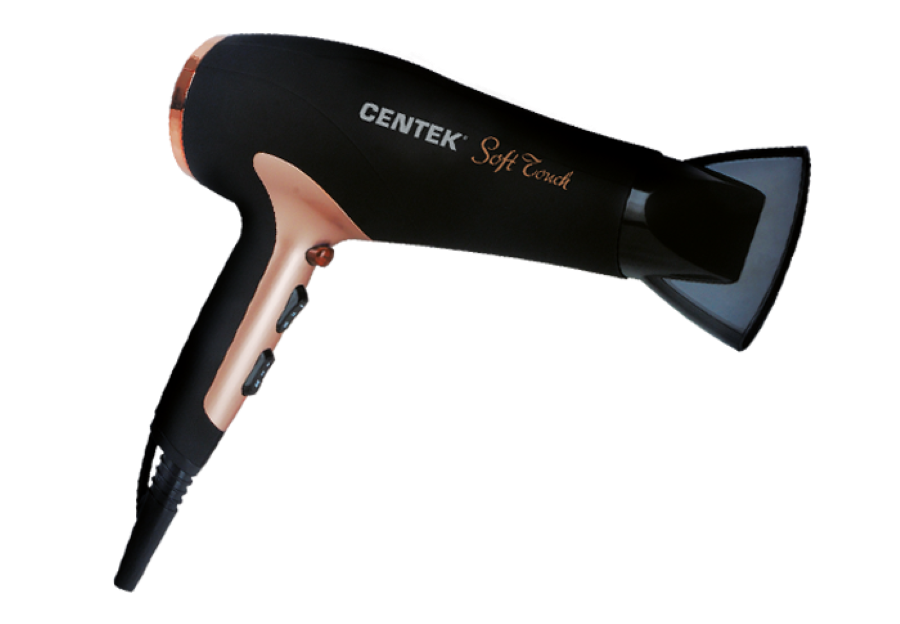 

Фен Centek CT-2241, Черный;золотистый, CT-2241