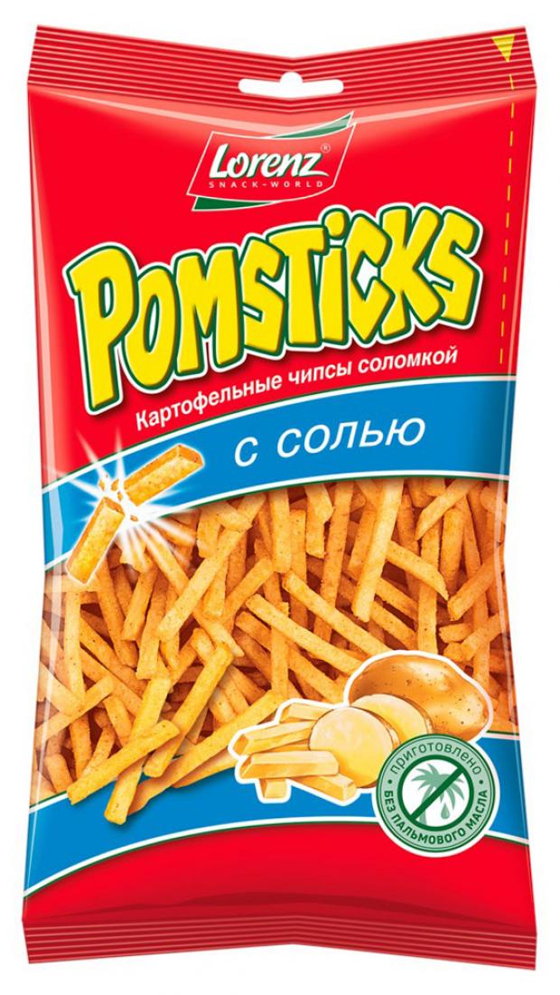 фото Чипсы картофельные lorenz pomsticks с солью соломкой 200 г