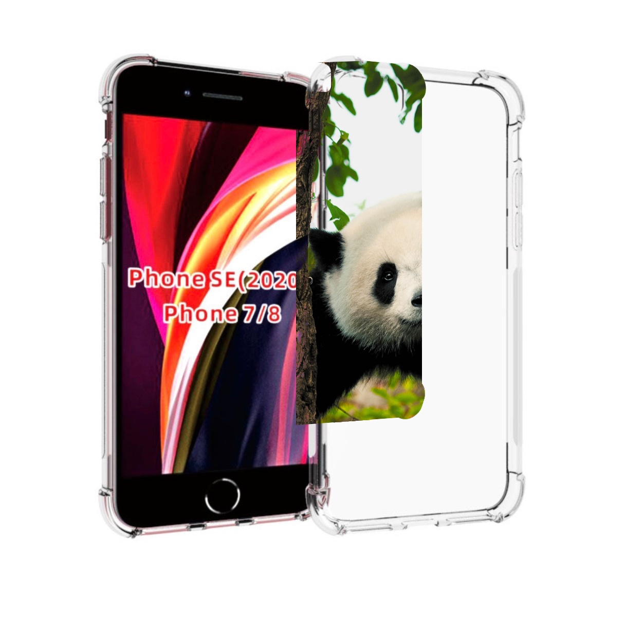 

Чехол MyPads Панда-на-дереве для iPhone 7 4.7 / iPhone 8 / iPhone SE 2 (2020), Прозрачный, Tocco