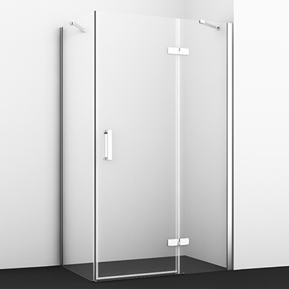 фото Душевой уголок wasserkraft aller white 10h06rw 120x80 см