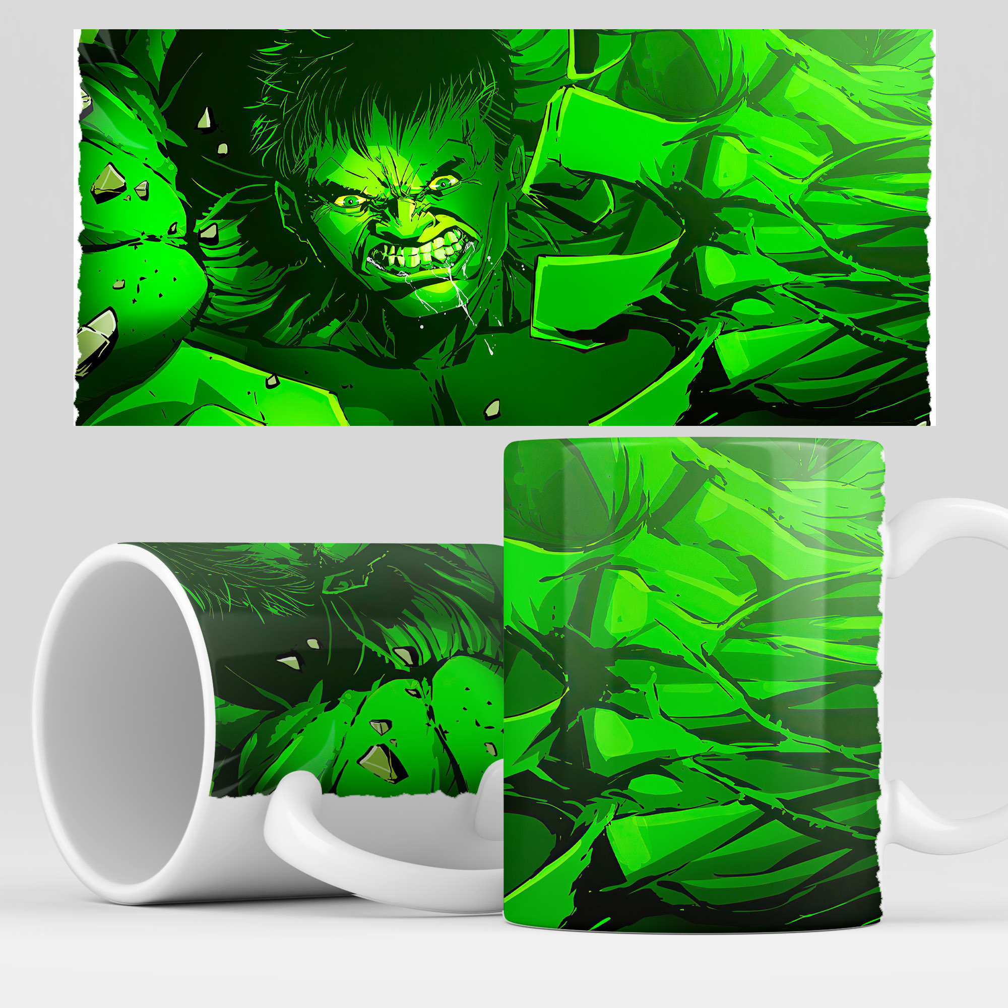 

Кружка RocketCup с принтом "Халк", Hulk04