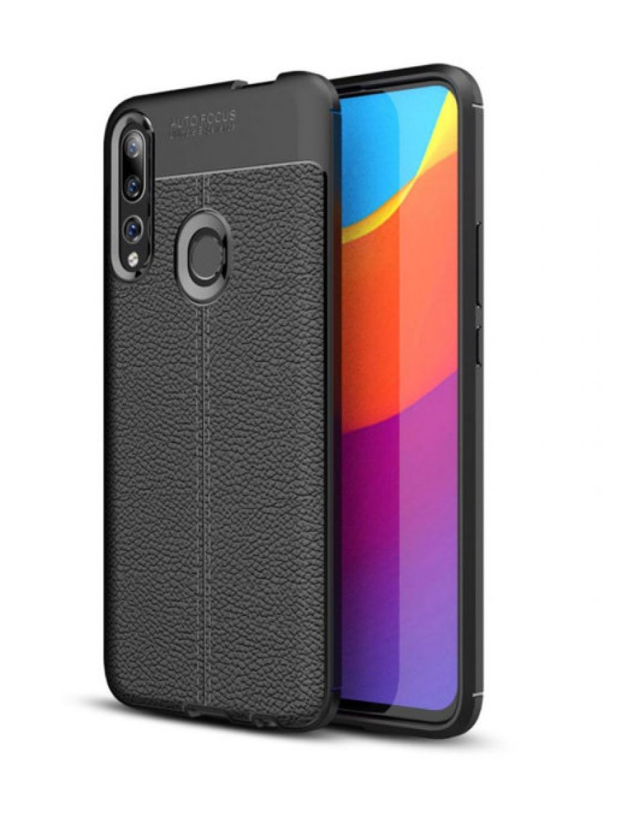 

Brodef Fibre силиконовый чехол для Honor 9X/Huawei P Smart Z черный