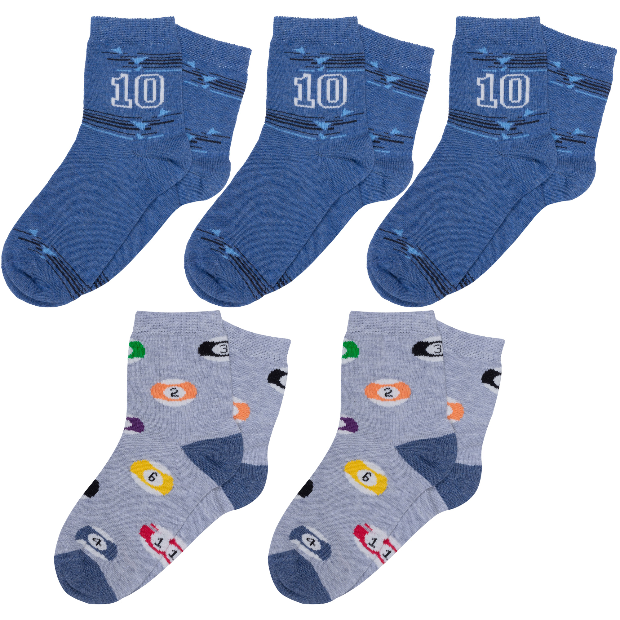 Носки детские Rusocks 5-Д3-13499, микс 9, 14-16