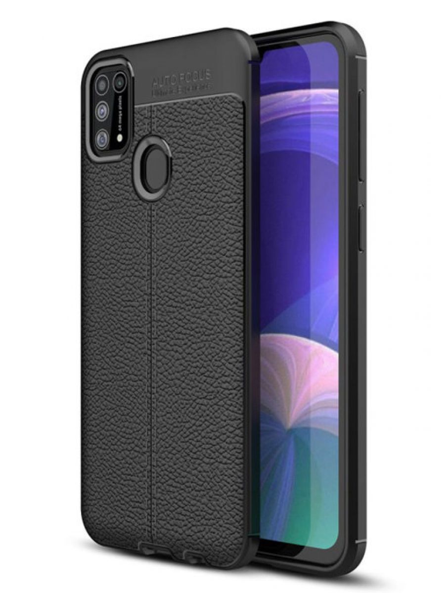 

Brodef Fibre силиконовый чехол для Samsung Galaxy M31 черный