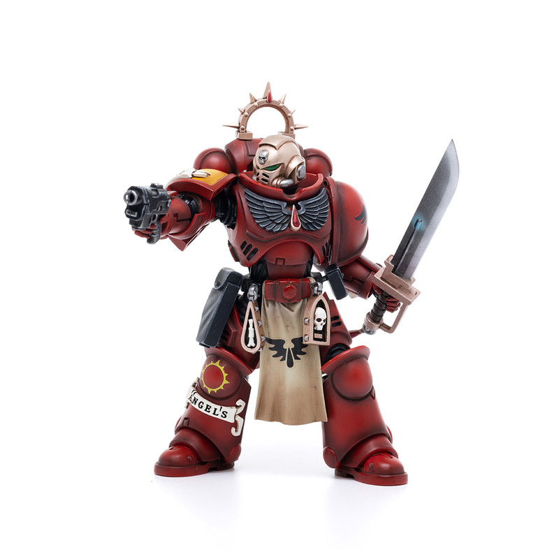 

Фигурка Joytoy Warhammer 40000 Кровавые Ангелы Примарис лейтенант Толмерон