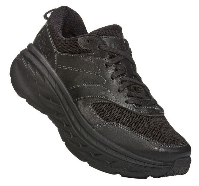 

Кроссовки женские Hoka Bondi L черные 6 US, Черный, Bondi L
