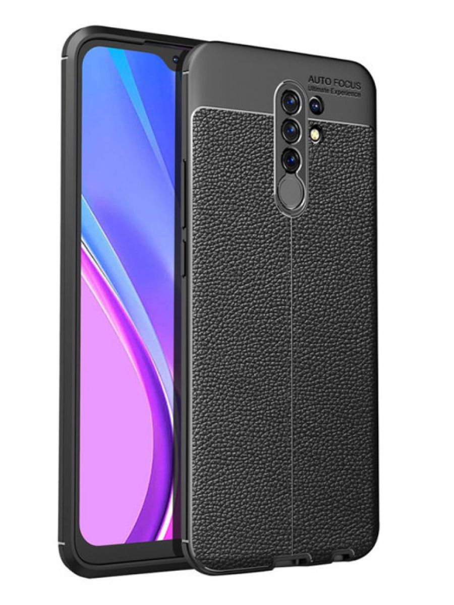 

Brodef Fibre силиконовый чехол для Xiaomi Redmi 9 черный