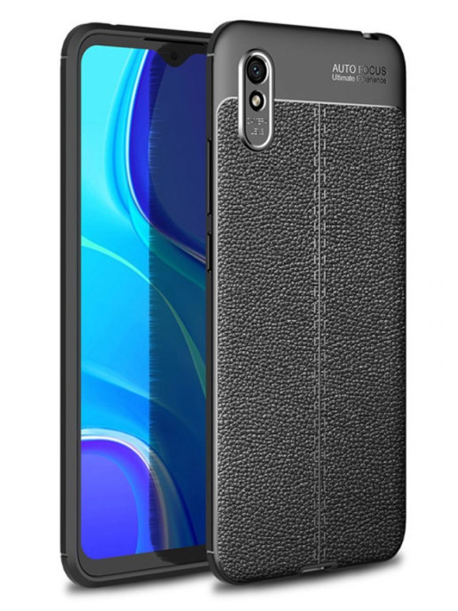 

Brodef Fibre силиконовый чехол для Xiaomi Redmi 9A черный