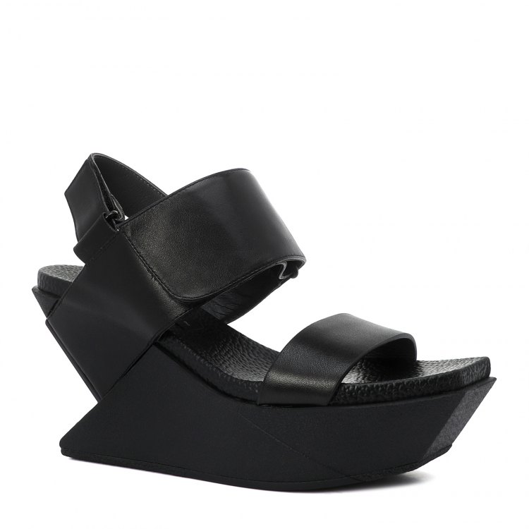 

Босоножки женские United nude Delta Wedge Sandal черные 38 EU, Черный, Delta Wedge Sandal