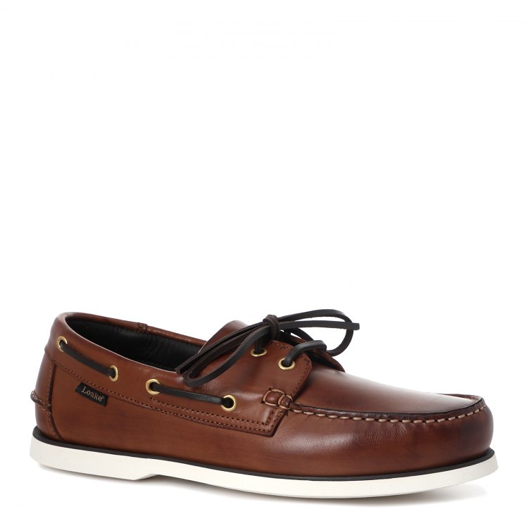 

Топсайдеры мужские Loake 528 коричневые 8.5 UK, 528