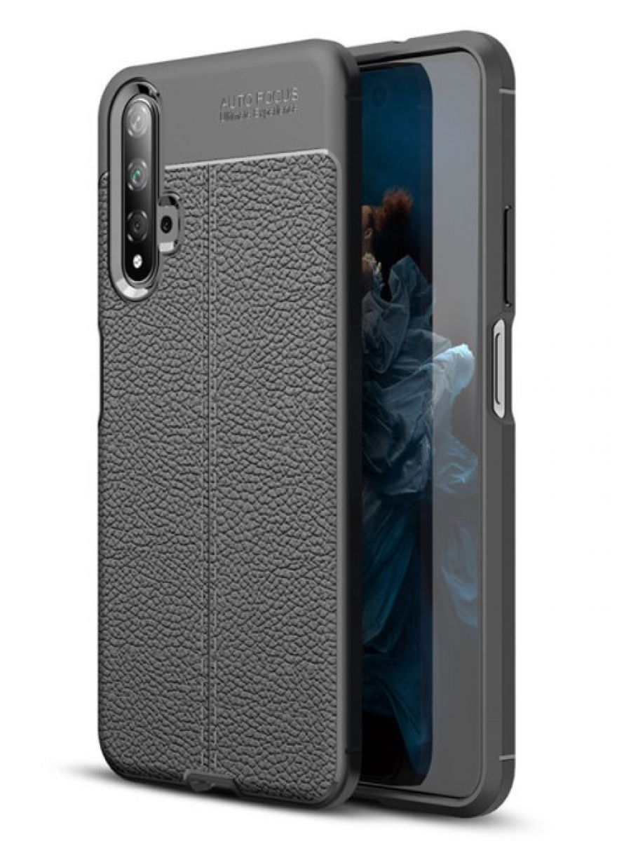 

Brodef Fibre силиконовый чехол для Honor 20/Nova 5T черный