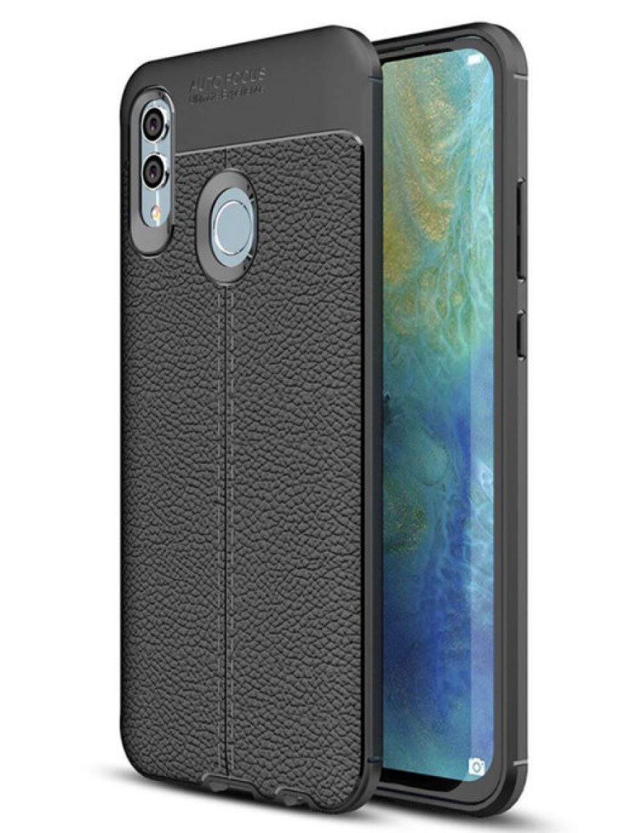

Brodef Fibre силиконовый чехол для Honor 10 Lite/Huawei P Smart 2019 черный