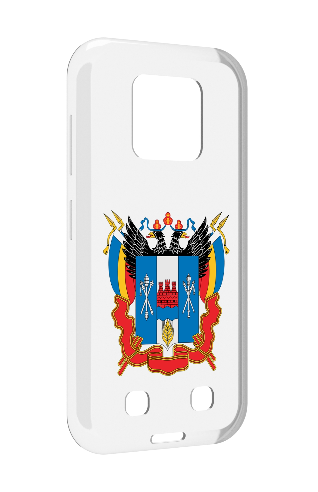 

Чехол MyPads герб-ростовская-область для Oukitel WP18, Прозрачный, Tocco