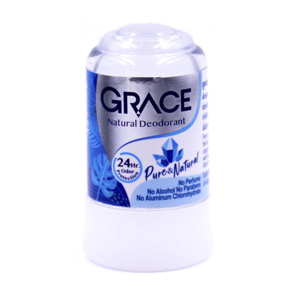 

Дезодорант кристаллический натуральный Grace 120 г, Дезодорант кристаллический