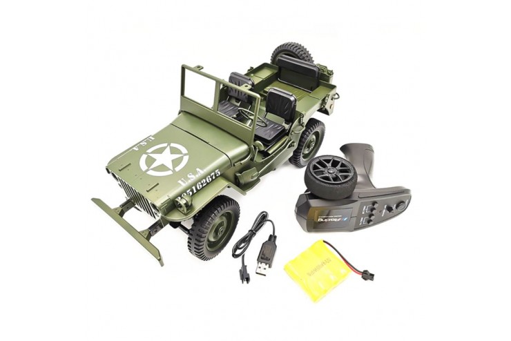 фото Радиоуправляемый jeep willys 4wd 1:10 2.4g wl toys c606 wltoys