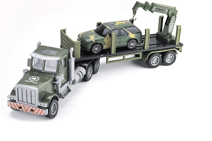 

Радиоуправляемый грузовиктрейлер CityTruck 1:18 Zhoule Toys 552B2