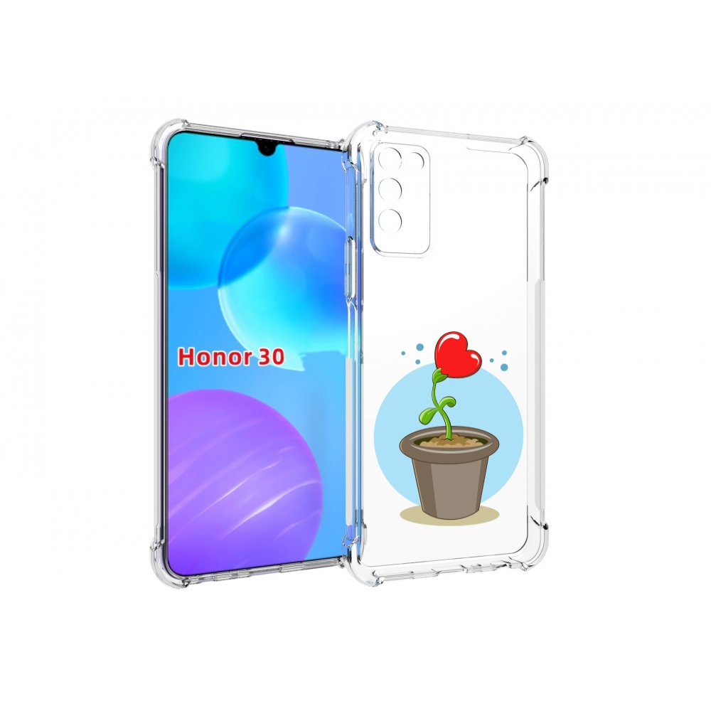 

Чехол MyPads Растение любви 14 февраля для Huawei Honor 30 Lite, Tocco