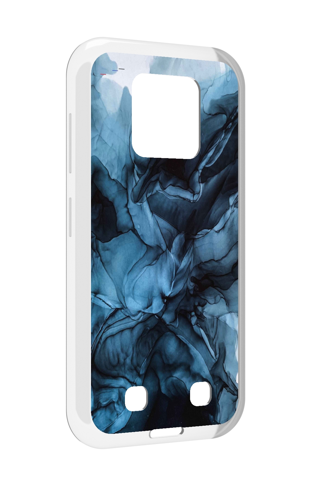 

Чехол MyPads голубой дымок для Oukitel WP18, Прозрачный, Tocco