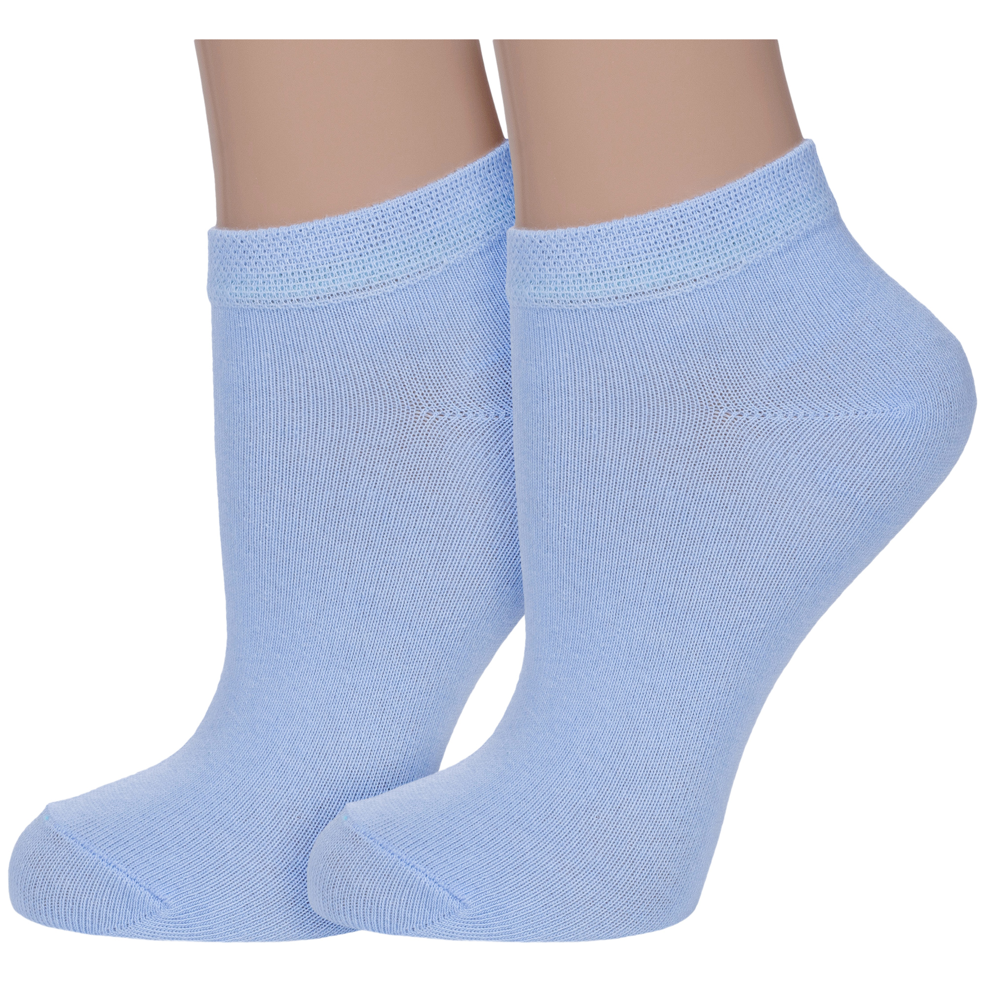 Комплект носков женских Para Socks 2-L1D7 голубых 23