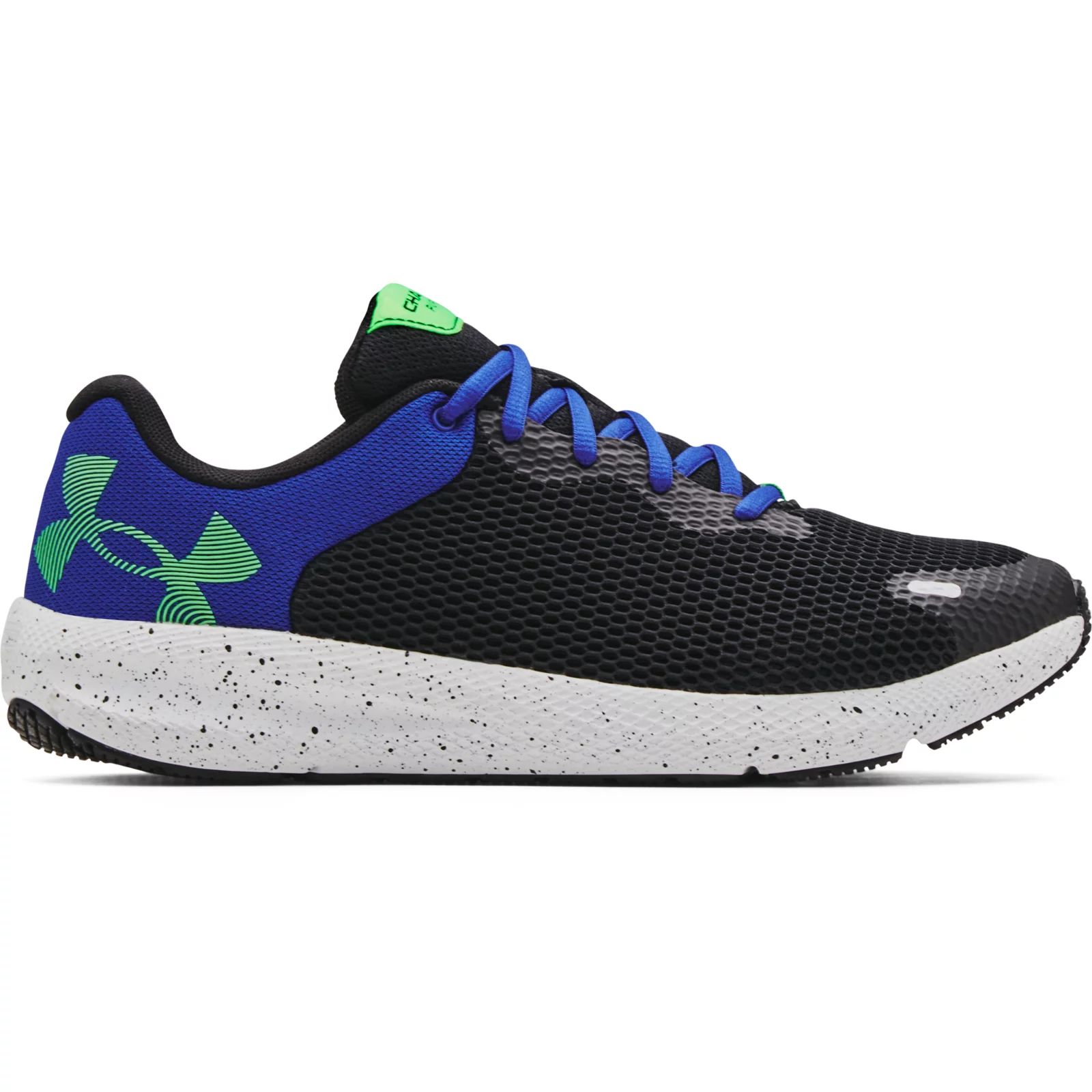 фото Кроссовки мужские under armour ua charged pursuit 2 bl spkl черные 8.5 us