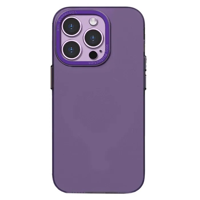 фото Защитный чехол-накладка recci rpc-a125 purple (фиолетовый) для apple iphone 14 pro