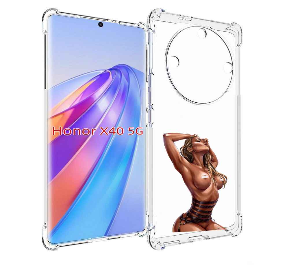 

Чехол MyPads Портупея денский для Honor X40, Прозрачный, Tocco