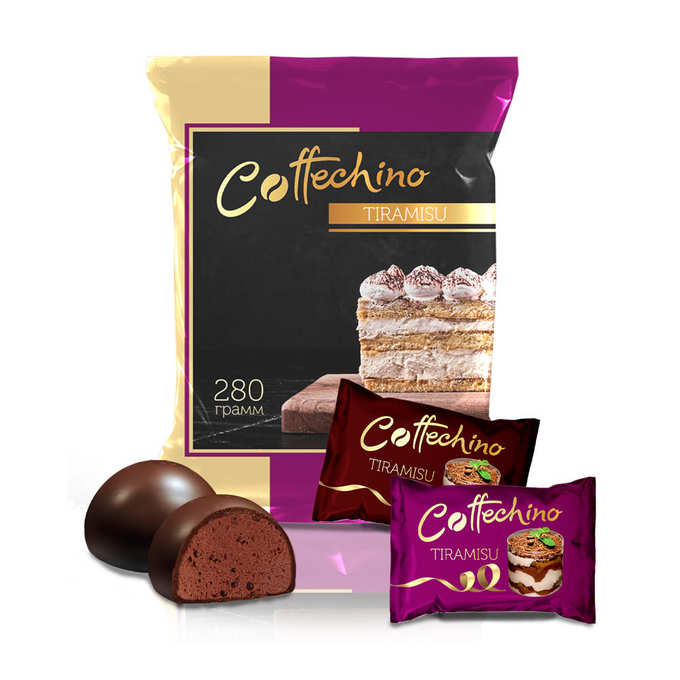 

Конфеты Coffechino со вкусом тирамису