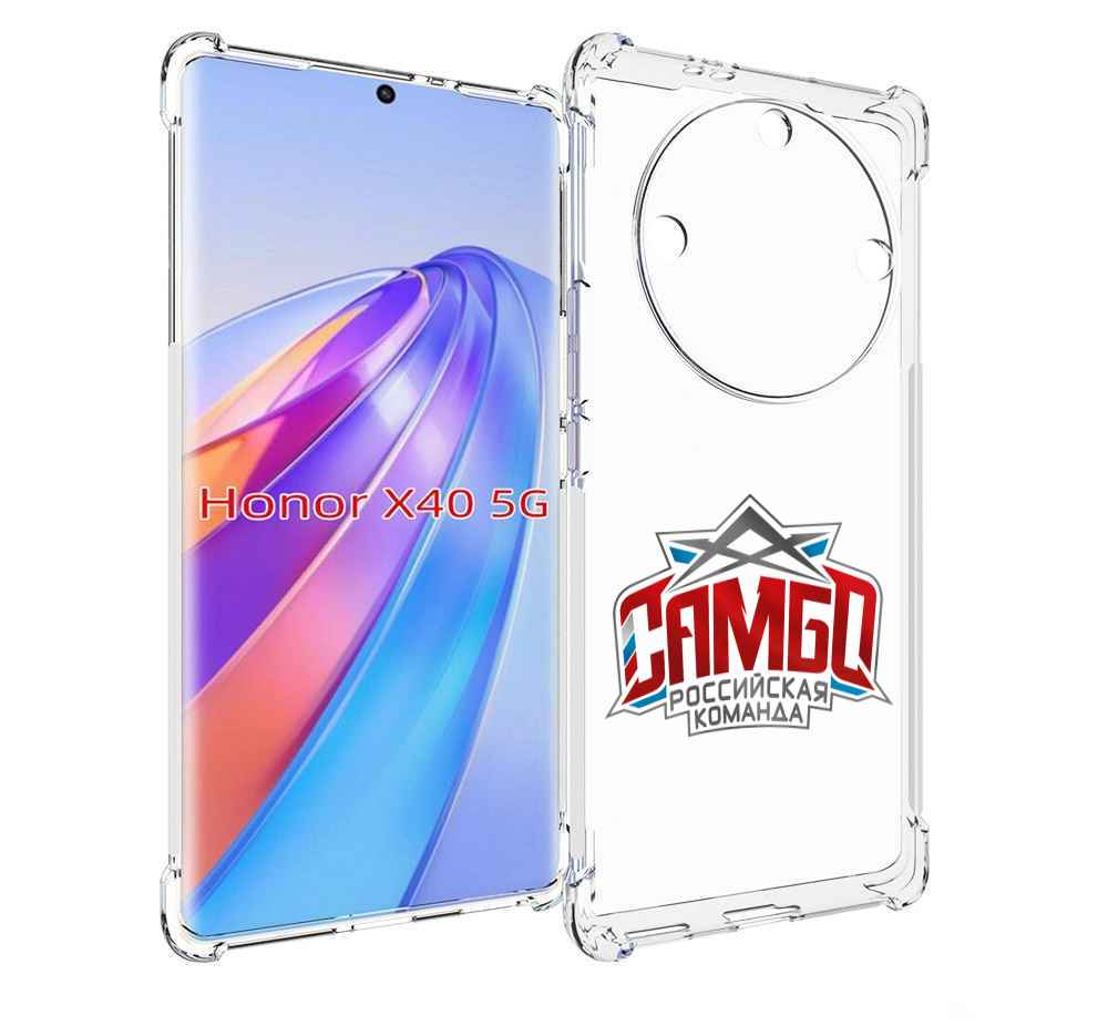 

Чехол MyPads Самбо для Honor X40, Прозрачный, Tocco
