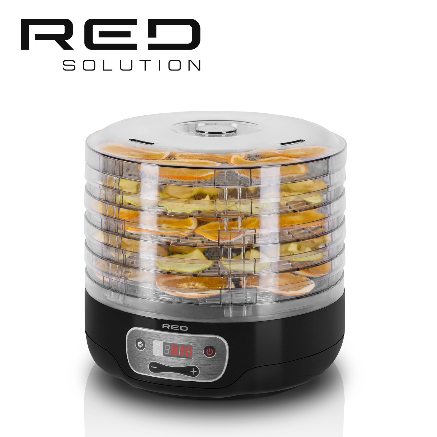 

Сушилка для овощей и фруктов RED SOLUTION RFD-0121 черная, RFD-0121