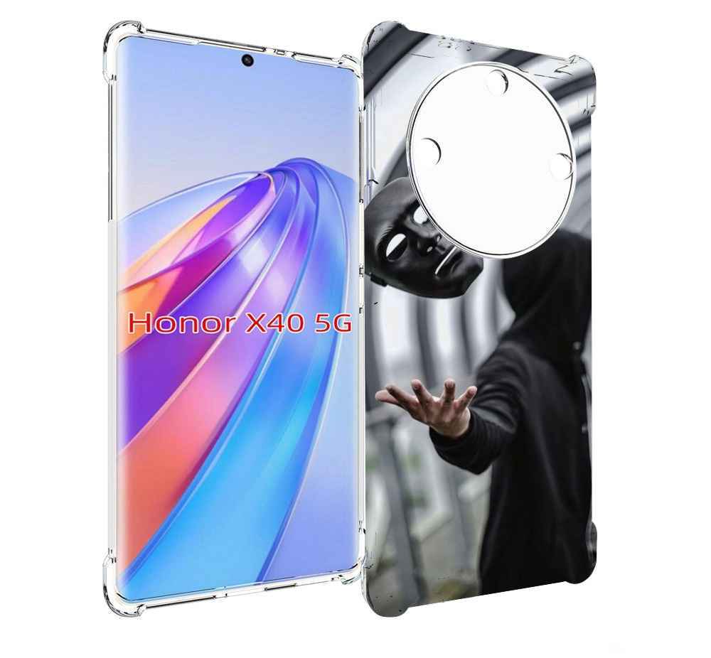 

Чехол MyPads Сними-маску для Honor X40, Прозрачный, Tocco