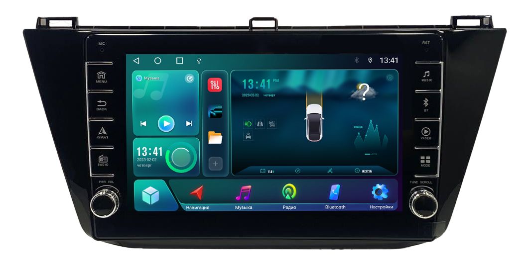 Автомагнитола ZENITH Volkswagen Tiguan 2017 Android 12 464GB c крутилками Мультируль 3311600₽