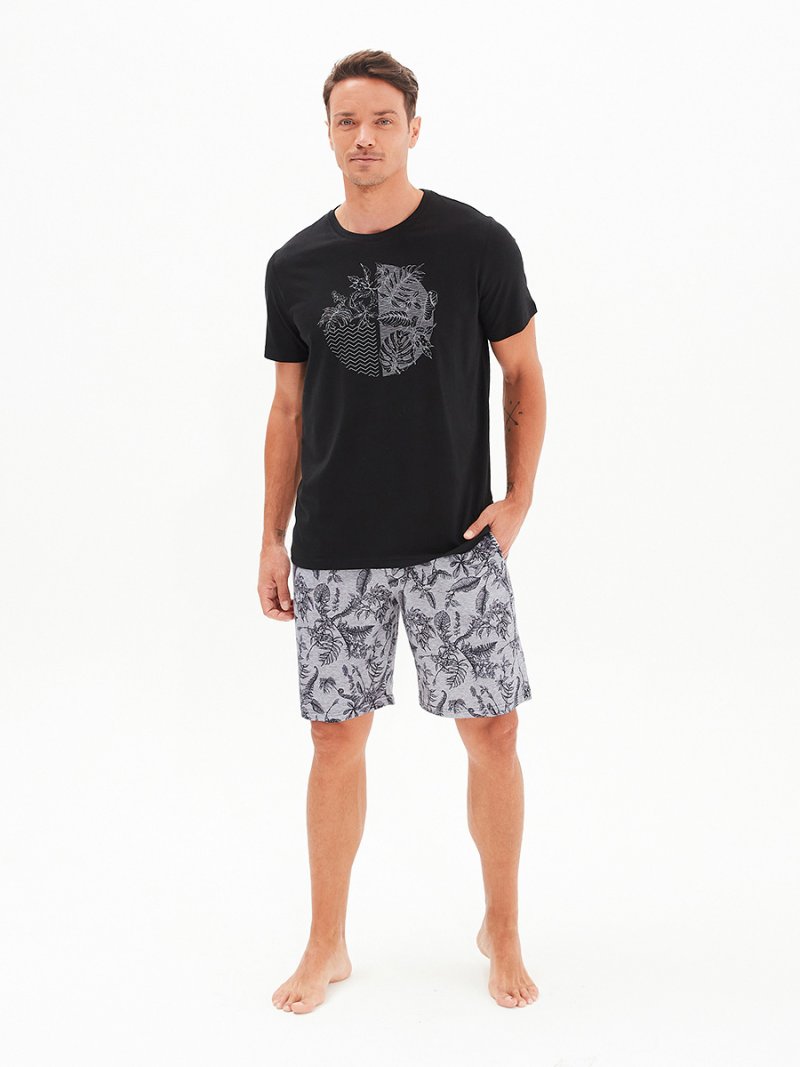 

Пижама мужская BlackSpade BS30467 черная S, BS30467