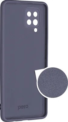 фото Чехол pero для samsung a42 серый (pcls-0045-gr)