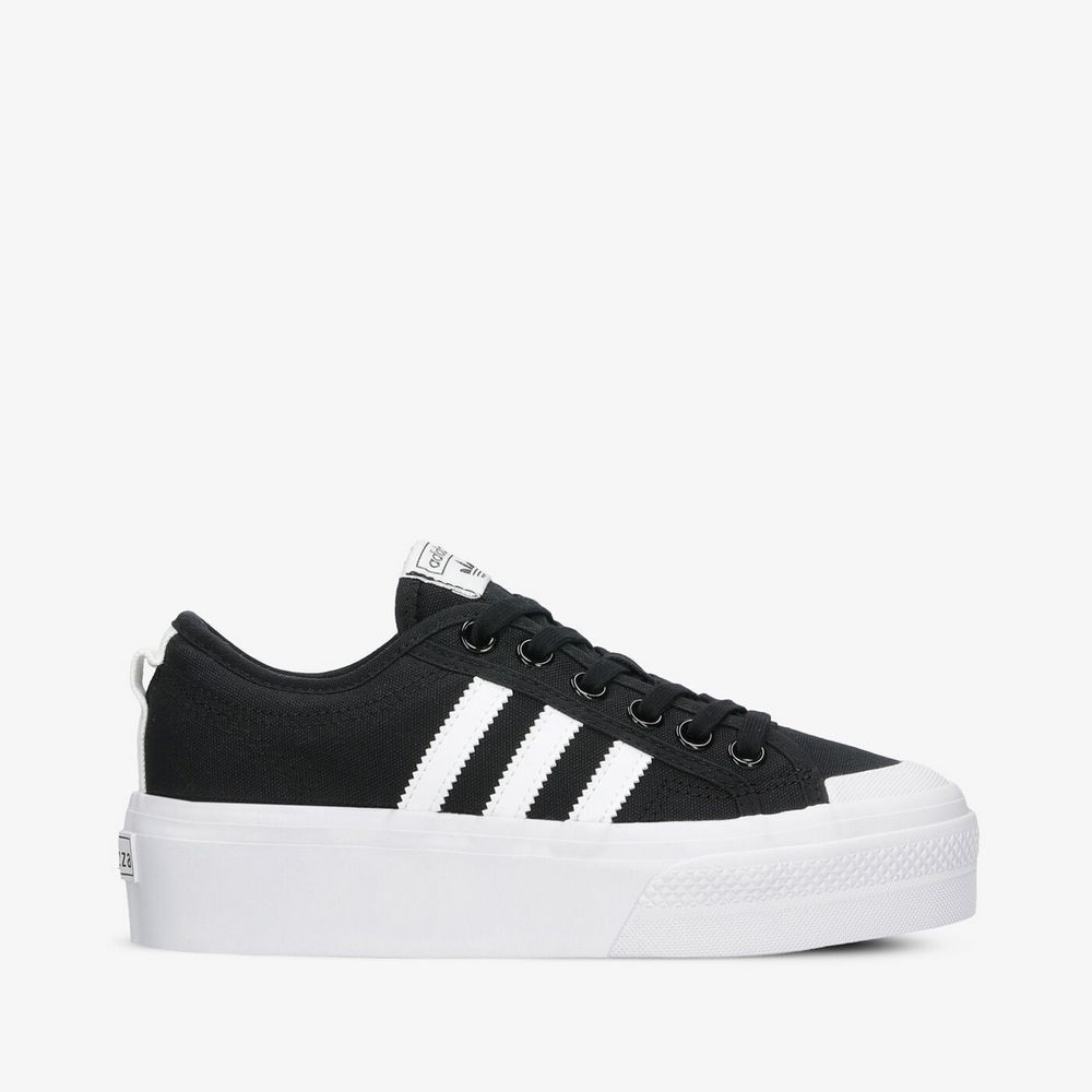 

Кеды женские Adidas NIZZA W FV5321 черные 40 EU, Черный, NIZZA W FV5321