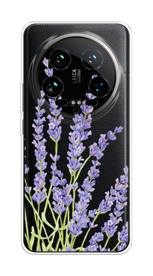 

Чехол на Xiaomi 14 Ultra "Лавандовые стебли", Фиолетовый;зеленый, 321850-1