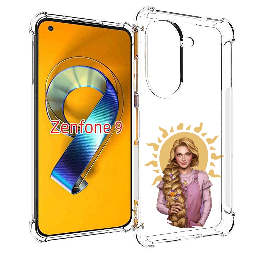 

Чехол MyPads девушка-с-большой-косой для Asus Zenfone 9 (AI2202), Прозрачный, Tocco