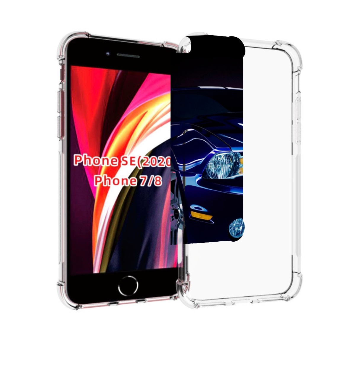 

Чехол MyPads Синяя-машина для iPhone 7 4.7 / iPhone 8 / iPhone SE 2 (2020), Прозрачный, Tocco