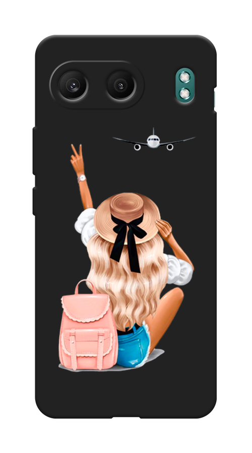 

Чехол Awog на OnePlus Nord 4 5G "Автостопом самолетом", Бежевый;белый, 155252-1