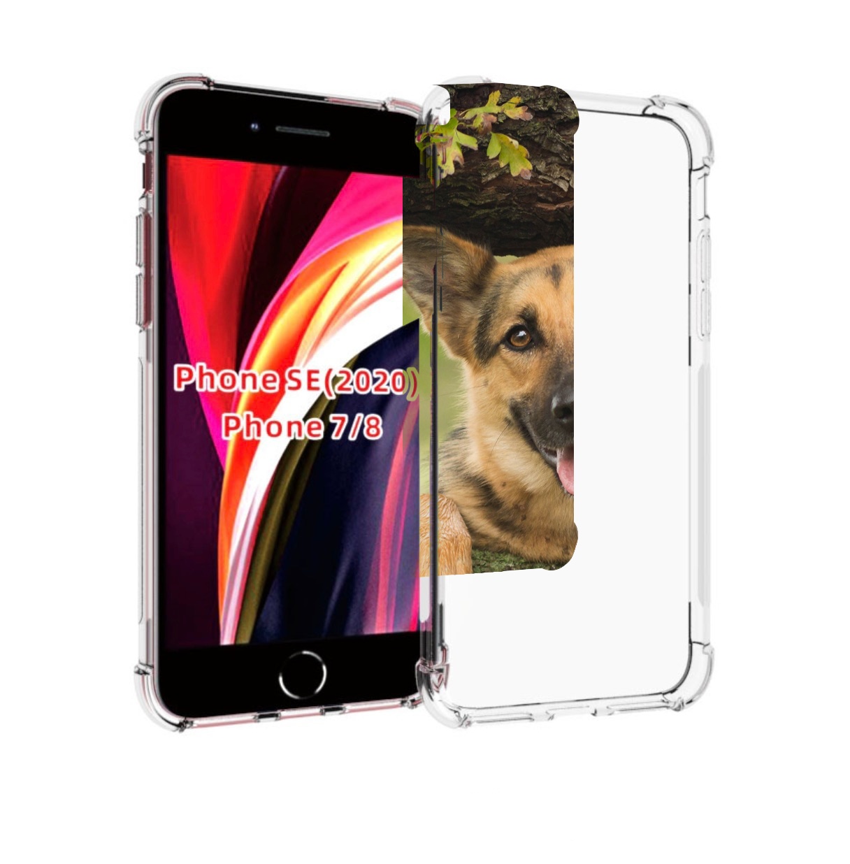 

Чехол MyPads Собака-на-дереве для iPhone 7 4.7 / iPhone 8 / iPhone SE 2 (2020), Прозрачный, Tocco