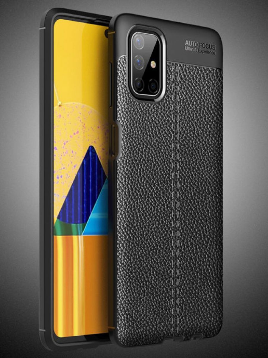 

Brodef Fibre силиконовый чехол для Samsung Galaxy M51 черный