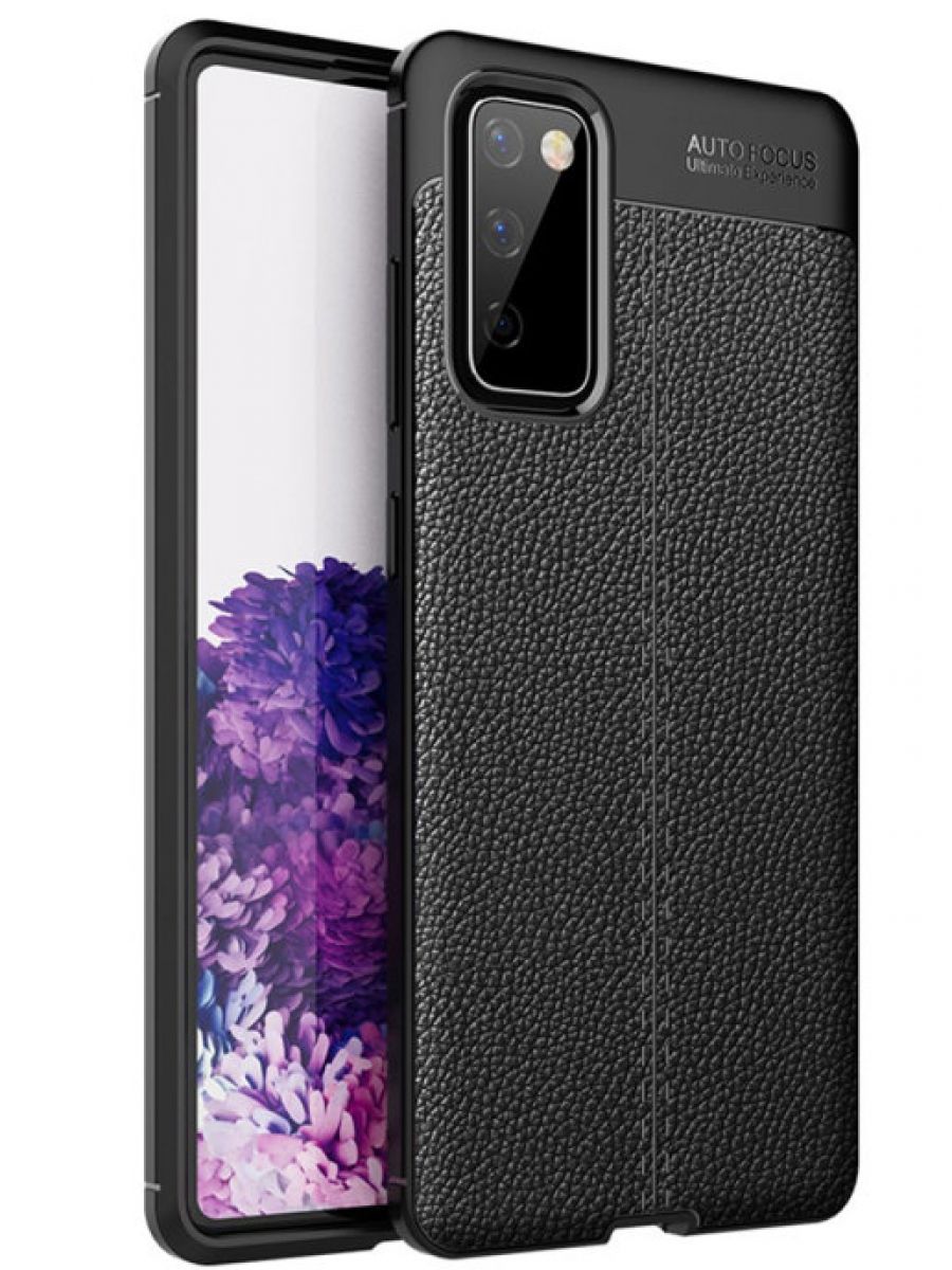 

Brodef Fibre силиконовый чехол для Samsung Galaxy S20 FE черный