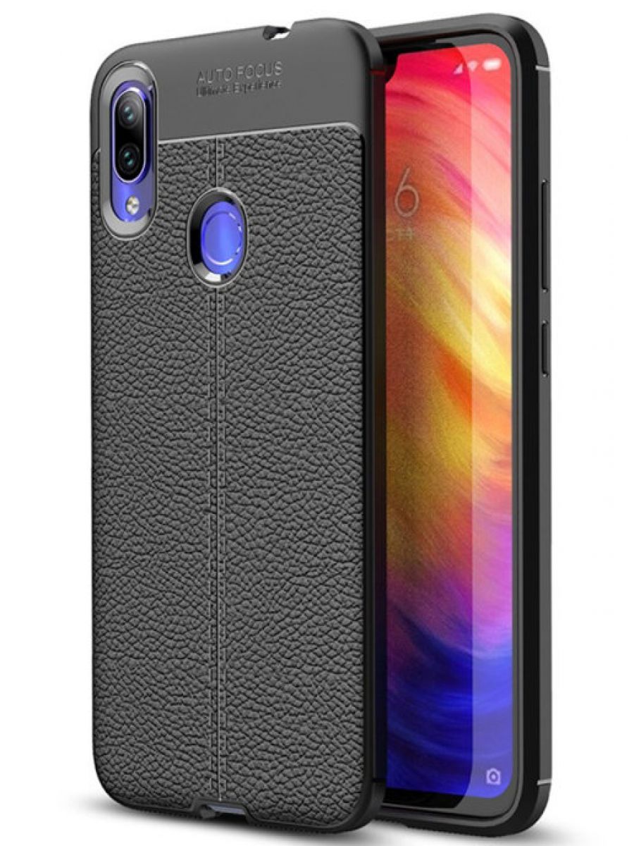 

Brodef Fibre силиконовый чехол для Xiaomi Redmi Note 7 Pro черный