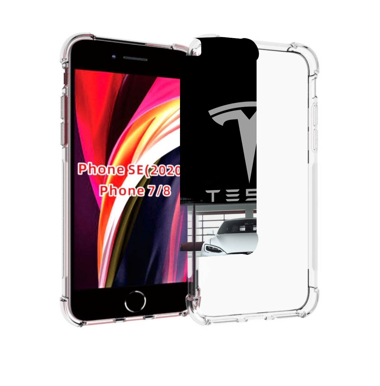 

Чехол MyPads Тесла для iPhone 7 4.7 / iPhone 8 / iPhone SE 2 (2020), Прозрачный, Tocco