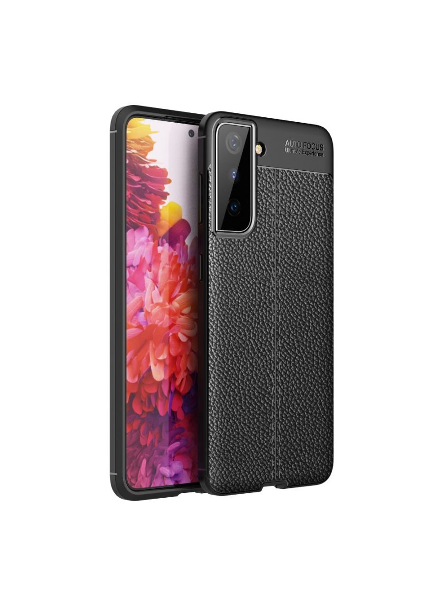 

Brodef Fibre силиконовый чехол для Samsung Galaxy S21 Черный